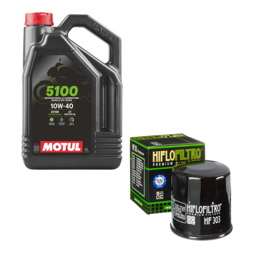 MOTUL 5100  4L  + HIFLO